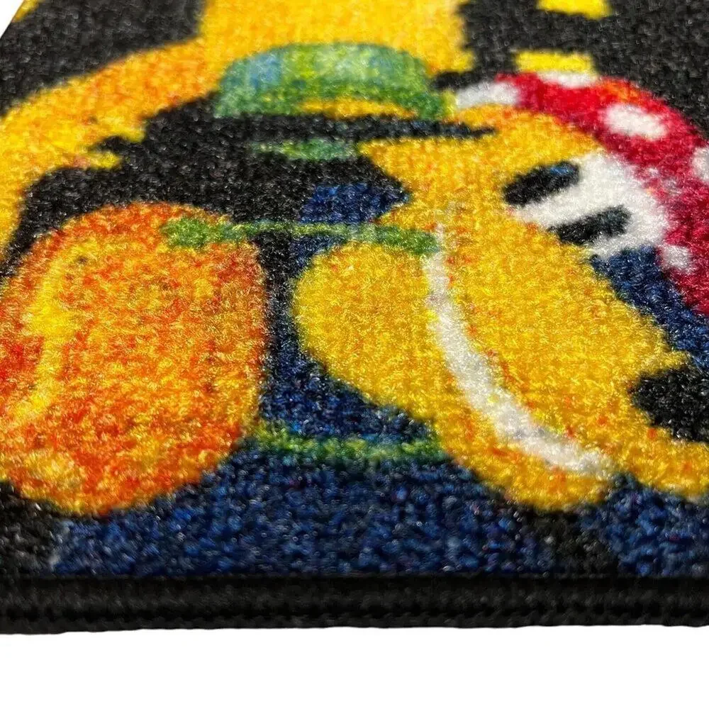 Disney Halloween Rug Mickey Minnie Mouse Donald Haunted House 20”x32 Trick Treat